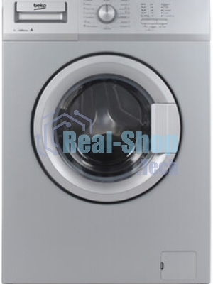 Стиральная машина Beko WRS 55P1 BSS 7320510018 серебристый, загрузка фронтальная 5 кг, 1000 об/мин., класс: А