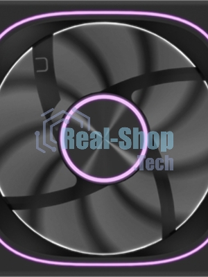 Вентилятор для корпуса Formula Air Fusion 1 BK ARGb 120х120x28 черный 4-pin 36.93дБ (упак.:1шт) Ret