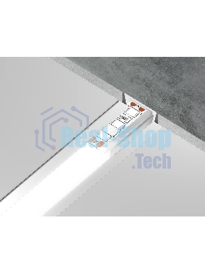 Алюминиевый профиль Ambrella light GP1001WH белый 2000*21.5*6.8