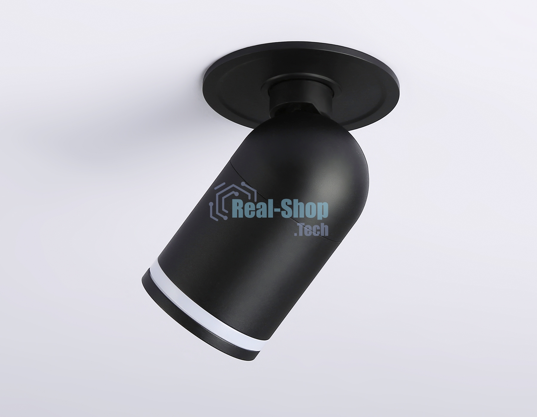 Светильник Ambrella light TA1273 SBK/FR черный песок/белый матовый MR16 GU5.3 D55*136