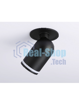 Светильник Ambrella light TA1273 SBK/FR черный песок/белый матовый MR16 GU5.3 D55*136