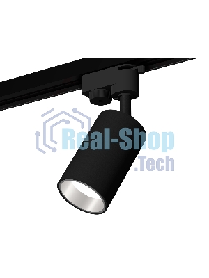 Светильник Ambrella light XT6323022 SBK/PSL черный песок/серебро полированное MR16 GU5.3 (A2521, C6323, N6112)