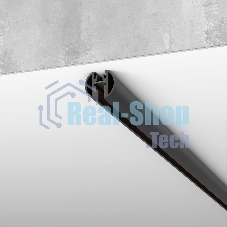Mini Magnetic Шинопровод накладной Round (черный) (2м) 85165/00
