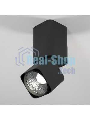 Светильник потолочный светодиодный 25043/LED 10W 4000K чёрный