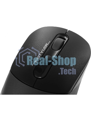 Комплект клавиатура+мышь A4Tech FStyler FG1110 беспроводной, USB, 2000 DPI, чёрный/серый