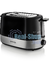 Тостер Gorenje T850BK 850Вт черный/серебристый