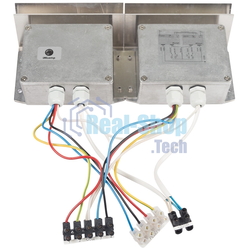 Контроллер для белт-лайта Neon-night, светоиодные лампы 220 В, 7000Вт 4 кан. х 8,0 А, 20 прогр., ДУ, IP54