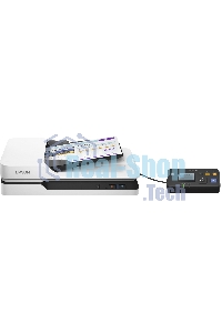 Сканер Epson WorkForce DS-1630 (B11B239401) планшетный, A4, CIS, 600x600 dpi, двусторонный автоподатчик, USB 3.0