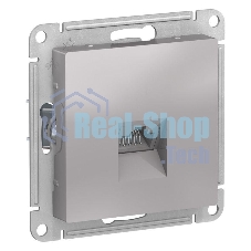 Механизм розетки компьютерной AtlasDesign RJ45 алюм. SchE ATN000383
