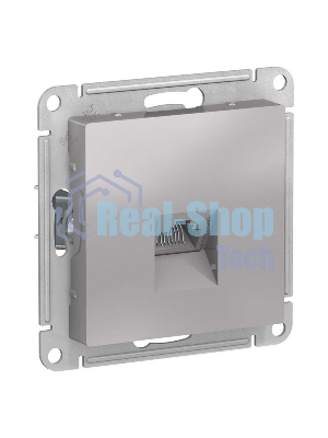 Механизм розетки компьютерной AtlasDesign RJ45 алюм. SchE ATN000383