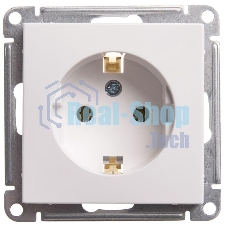 Механизм розетки W59 16А без защ. шторок с заземл. белый SchE RS16-154-1-86
