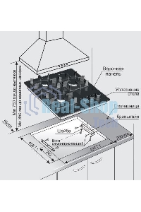 Газовая варочная панель Gefest ПВГ 2100-01 К32