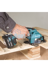 Пила циркулярная Makita HS301DWAE10.8В 2х2А·ч Li-ion 1500об\м диск-ф85мм рез-25.5мм 1.6кг чем