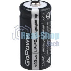 Аккумулятор GoPower Li-ion16340 PK1 3V 650mAh с защитой