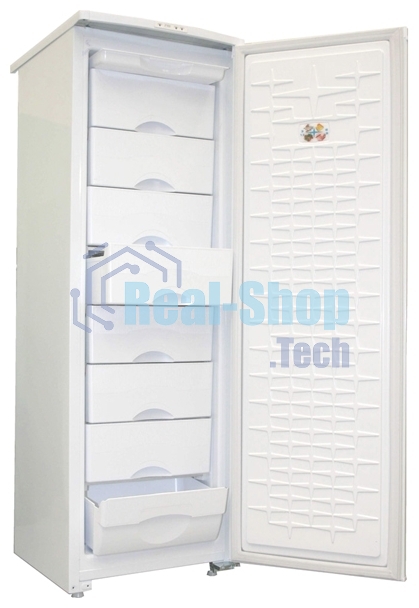 Морозильная камера Саратов 170, белый, 180л 8 ящиков