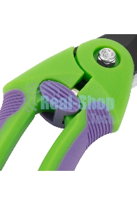 Секатор прямого реза Palisad 215 мм, регулировка захвата, двухкомпонентные рукоятки