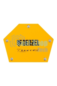 Фиксатор магнитный Denzel для сварочных работ усилие 75 LB, 30х45х60х75х90х135 град.