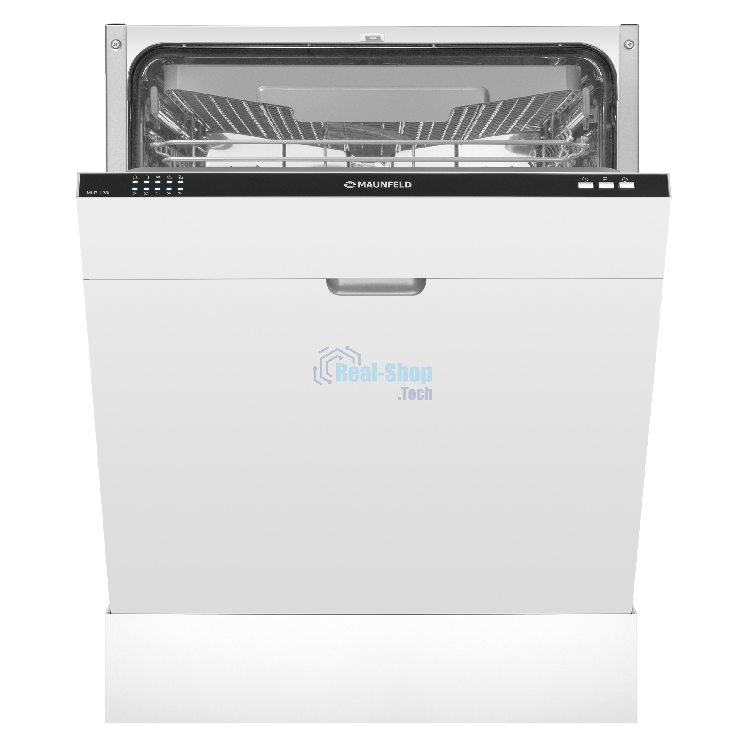 Встраиваемая посудомоечная машина Maunfeld MLP-123I, черный, 59.8 см, 14 компл., 49 дБ, класс A++
