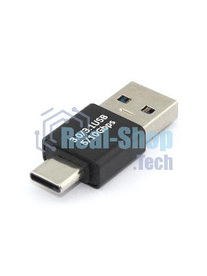 Переходник USB Type A папа на Type-C папа
