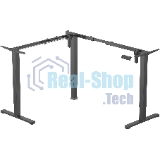 Подстолье Cactus CS-EDXLF-BK каркас черный