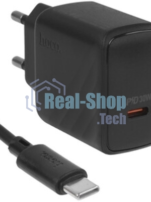 Сетевое зарядное устройство HOCO (6942007664509) CS82Aia Black