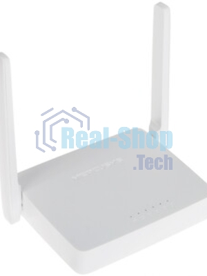 Маршрутизатор Mercusys MW305R Wi-Fi роутер 300 Мбит/с 2,4 ГГц, 1 порт WAN 10/100 Мбит/с + 4 порта LAN 10/100 Мбит/с, 2 фиксированные антенны