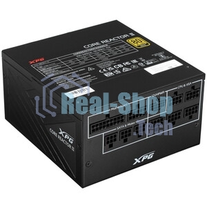 Блок питания ADATA XPG CORE REACTOR II 1200 (COREREACTORII1200G-BKCEU), 1200Вт, 80 PLUS Gold, 135мм, модульный, черный
