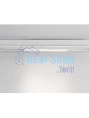 Управляемый светодиодный светильник для шинопровода Magnetic Ambrella light GL1301 WH белый IP20 12W 3000K-6400K 220V 24° 232*25*42 (Без ПДУ)