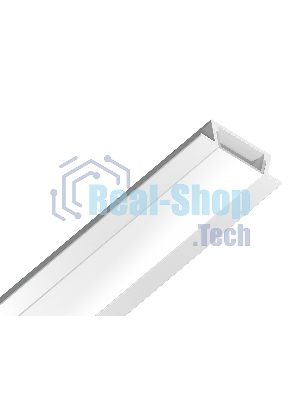 Алюминиевый профиль Ambrella light GP1001WH белый 2000*21.5*6.8