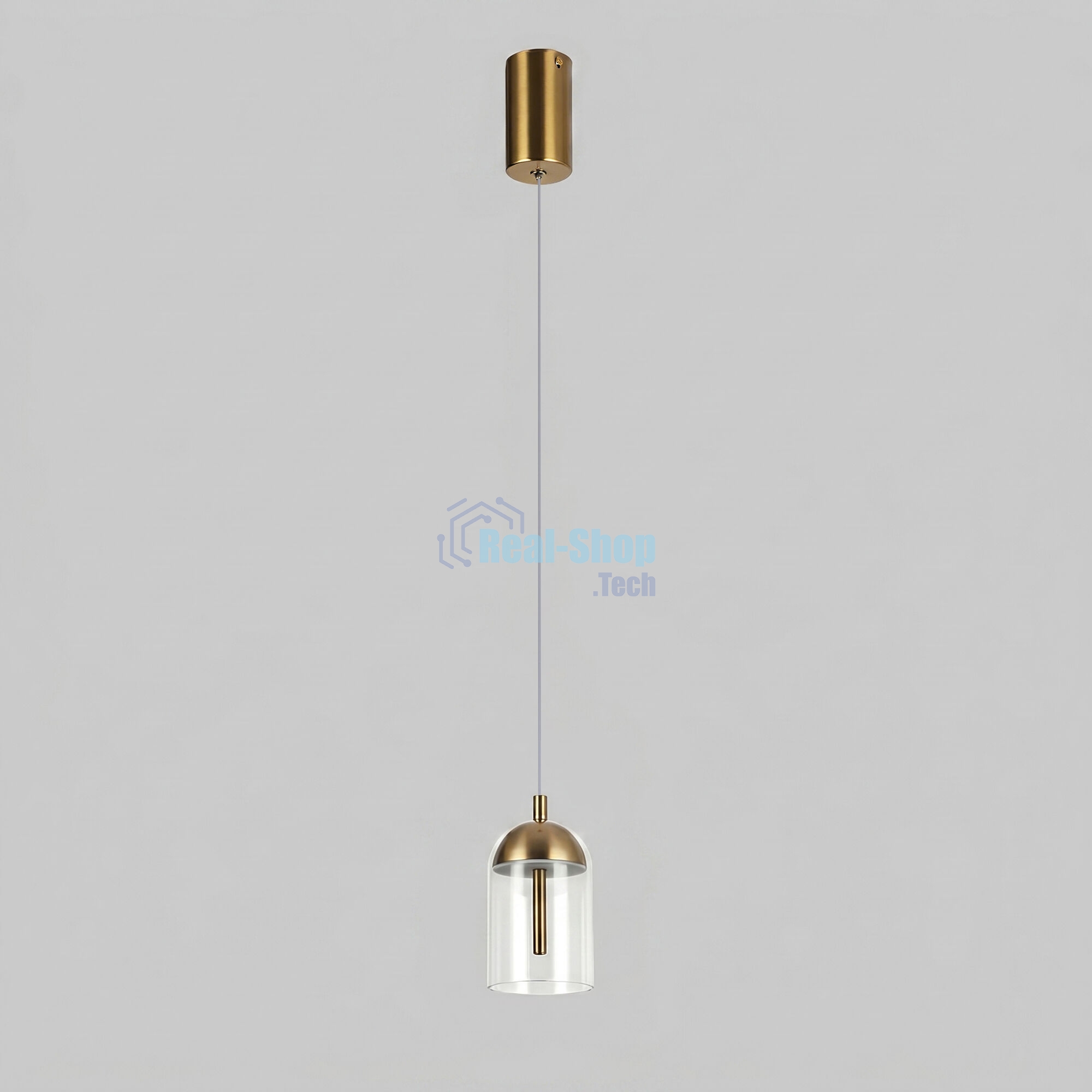 Подвесной светодиодный светильник со стеклянным плафоном 201056/1 LED