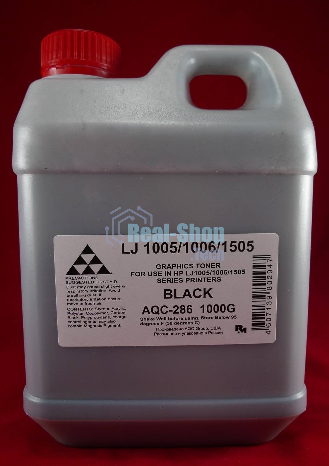 Тонер HP LJ P1005/1006/1102/1120/1505/1522/1566/1606/M125/M127/M201/M225, Canon LBP-3010/3250 (кан., 1кг.) (AQC-США фас России)