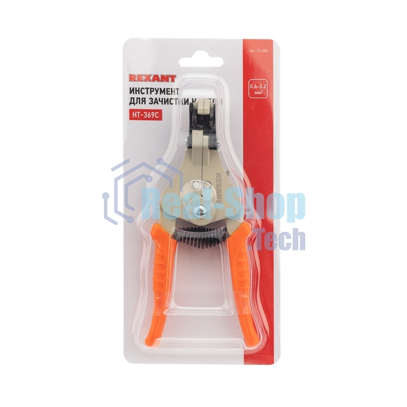 Инструмент для зачистки кабеля Rexant HT-369 C 0,3 - 6 мм²