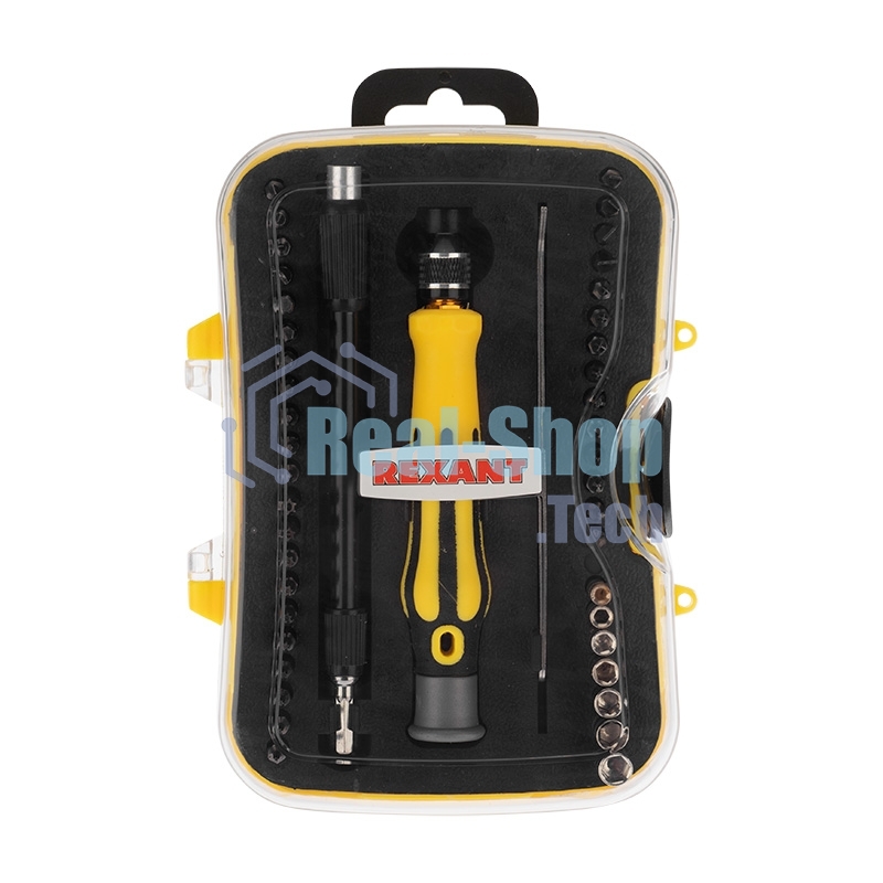 Набор отверток для точечных работ 45 предметов Rexant