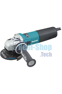 Угловая шлифовальная машина Makita 9565CR ф125мм, 1400Вт, 12000об\м, 3.5кг, кор, муфта SJS, плавный пуск, anti-restart