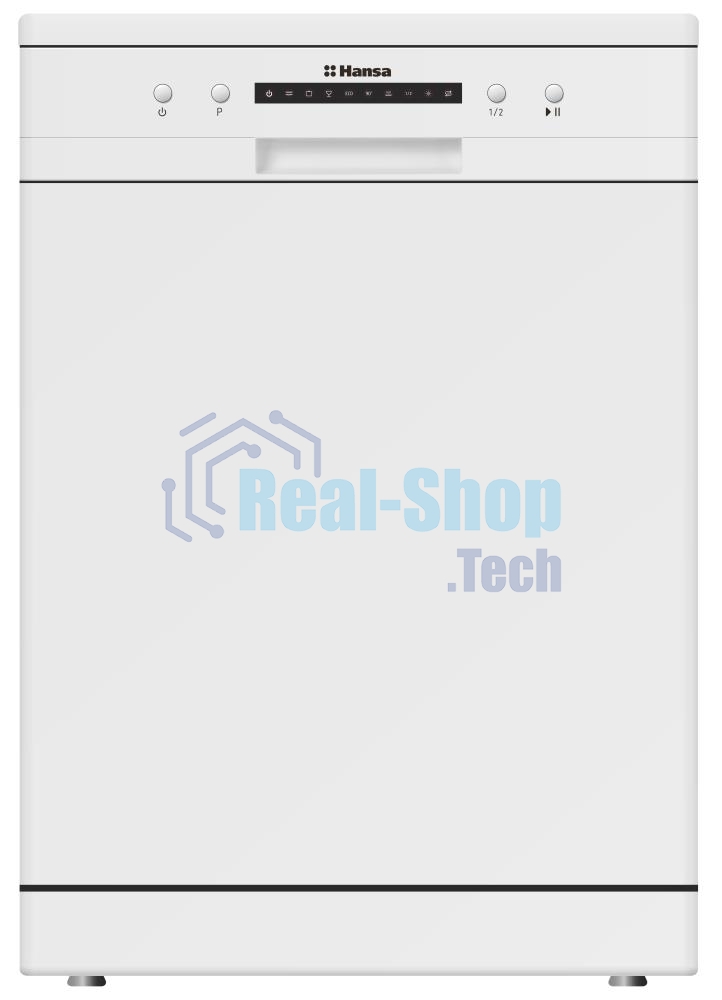 Посудомоечная машина Hansa ZWM616WH, белый, 59.8 см, 12 компл., 49 дБ, класс A++