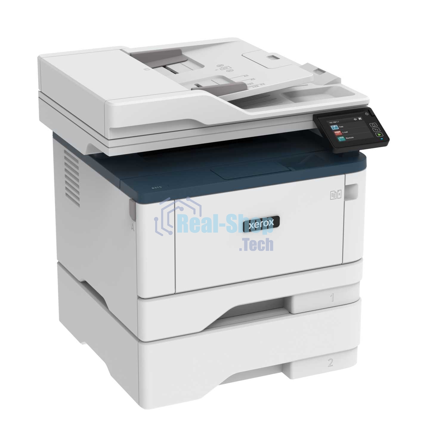 МФУ лазерное Xerox B315 (B315V_DNI), A4, ч/б, печ. до 40 стр/мин., скан. до 46 стр/мин. (ч/б) 20 стр/мин. (цвет), 600x600dpi, USB, RJ-45, Wi-Fi