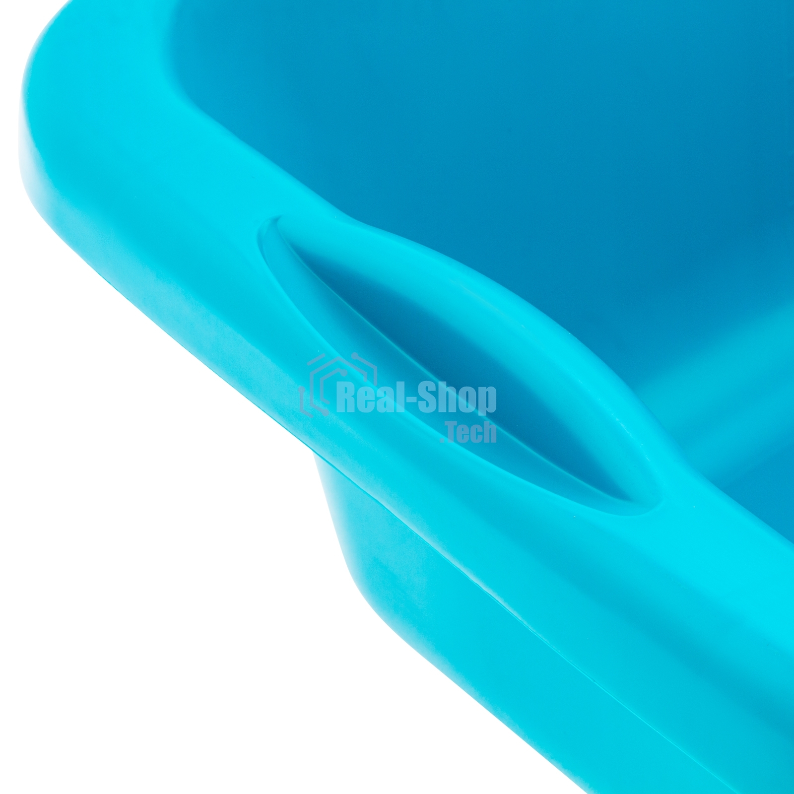 Таз пластмассовый прямоугольный 25 л, бирюзовый, HomePalisad