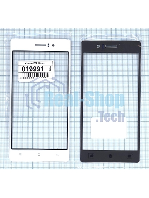 Защитное стекло для OPPO R5 белый