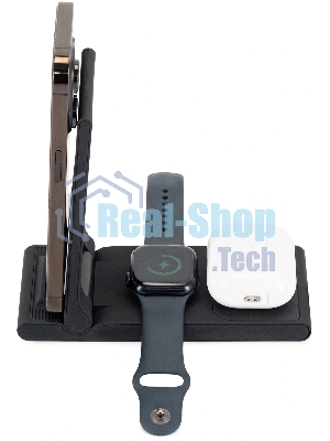 Беспроводное зарядное устройство Buro CWC-QC5 15W 3A (QI) USB-C универсальное черный