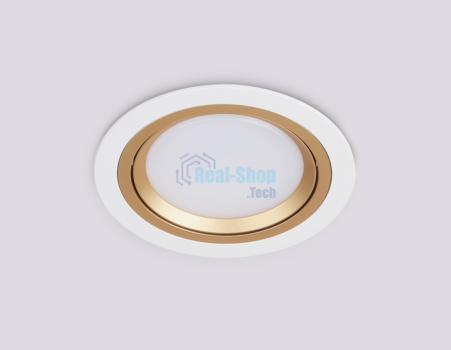 Светильник Ambrella light TN51912 WH/GD белый/золото GX53 max 12W D115*23