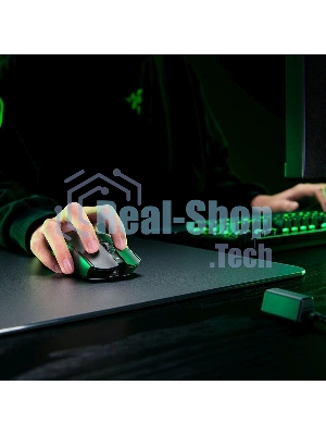 Мышь беспроводная/проводная Razer Viper V3 Pro черный, 35000 dpi, радиоканал, USB, кнопки - 8