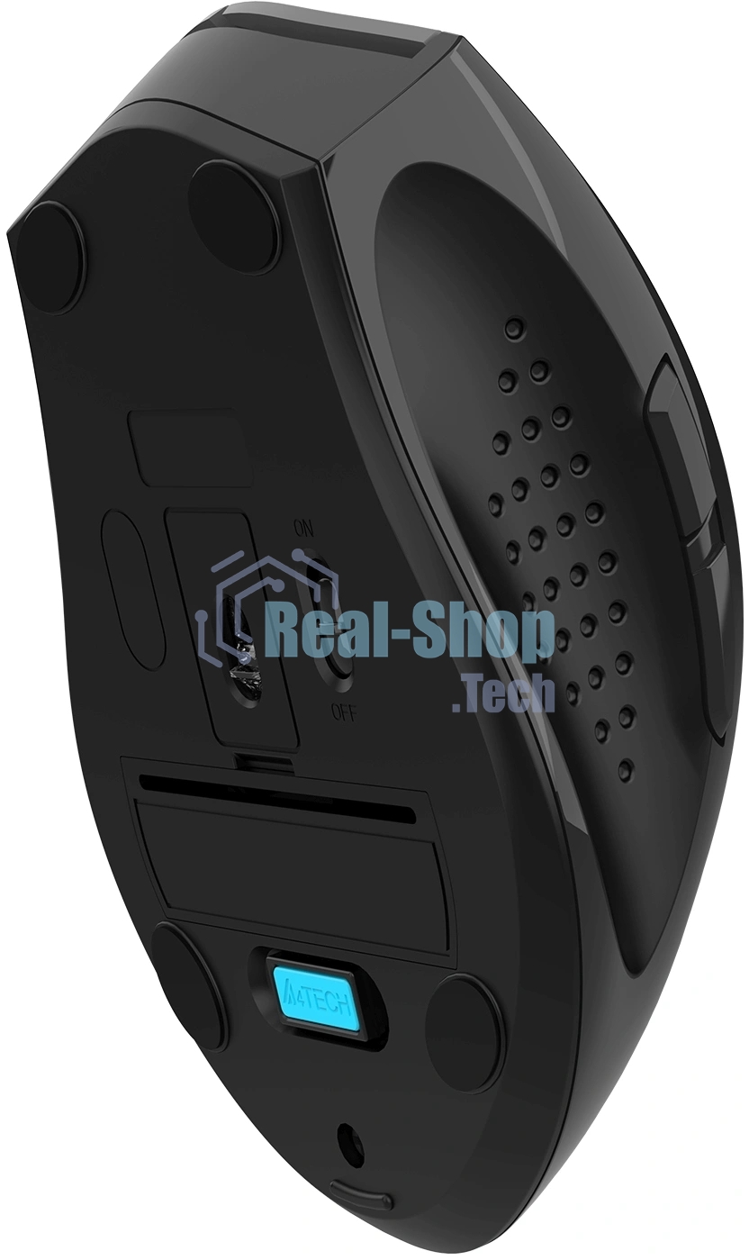 Мышь A4Tech Fstyler FG55S Plus серый оптическая 1200dpi silent беспров. USB