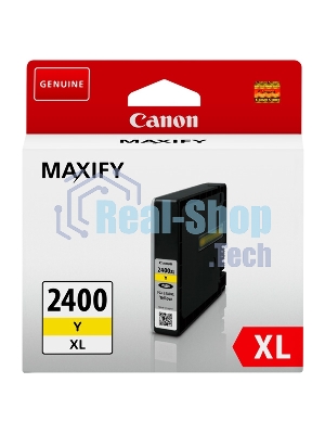Картридж струйный Canon PGI-2400XL желтый (1520 стр. 19.3 мл) для Canon MAXIFY iВ4140/iB4040/МВ5040/МВ5340