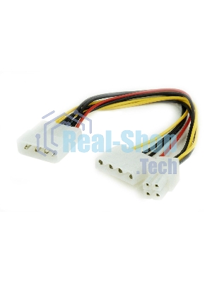 Разветвитель питания Cablexpert CC-PSU-4, Molex->Molex + ATX 4 пин