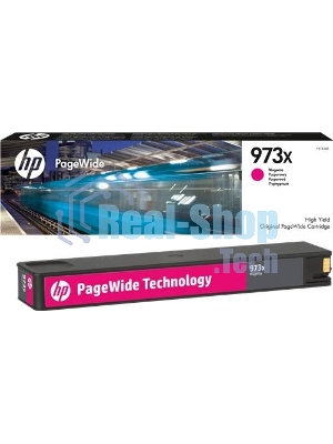 Картридж струйный HP 973X, HP PageWide, пурпурный