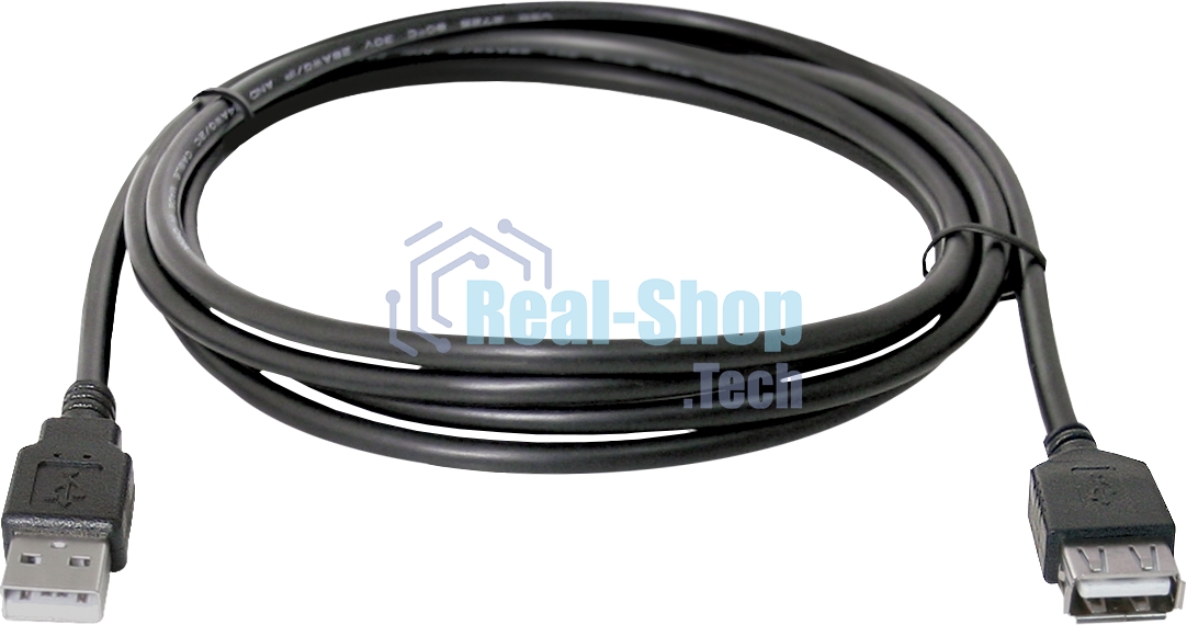 Кабель USB Defender USB02-10 USB2.0 AM-AF, 3.0м