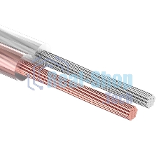 Кабель акустический Rexant 2х1,50 мм², прозрачный SILICON, бухта 100 м