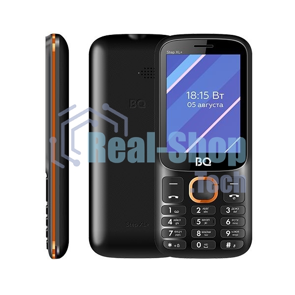 Мобильный телефон BQ 2820 Step XL+ Black/Orange