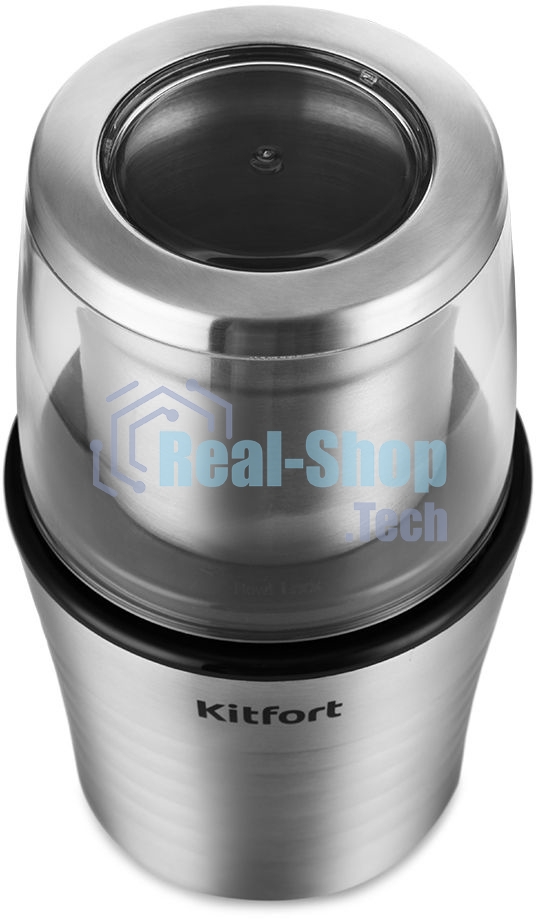 Кофемолка Kitfort КТ-773 сист.помол.:одинарный нож нержавеющая сталь