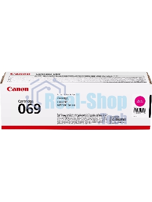 Картридж лазерный Canon 069M (5092C002) пурпурный (1900 стр.) для Canon MF752Cdw/754Cdw, LBP673Cdw